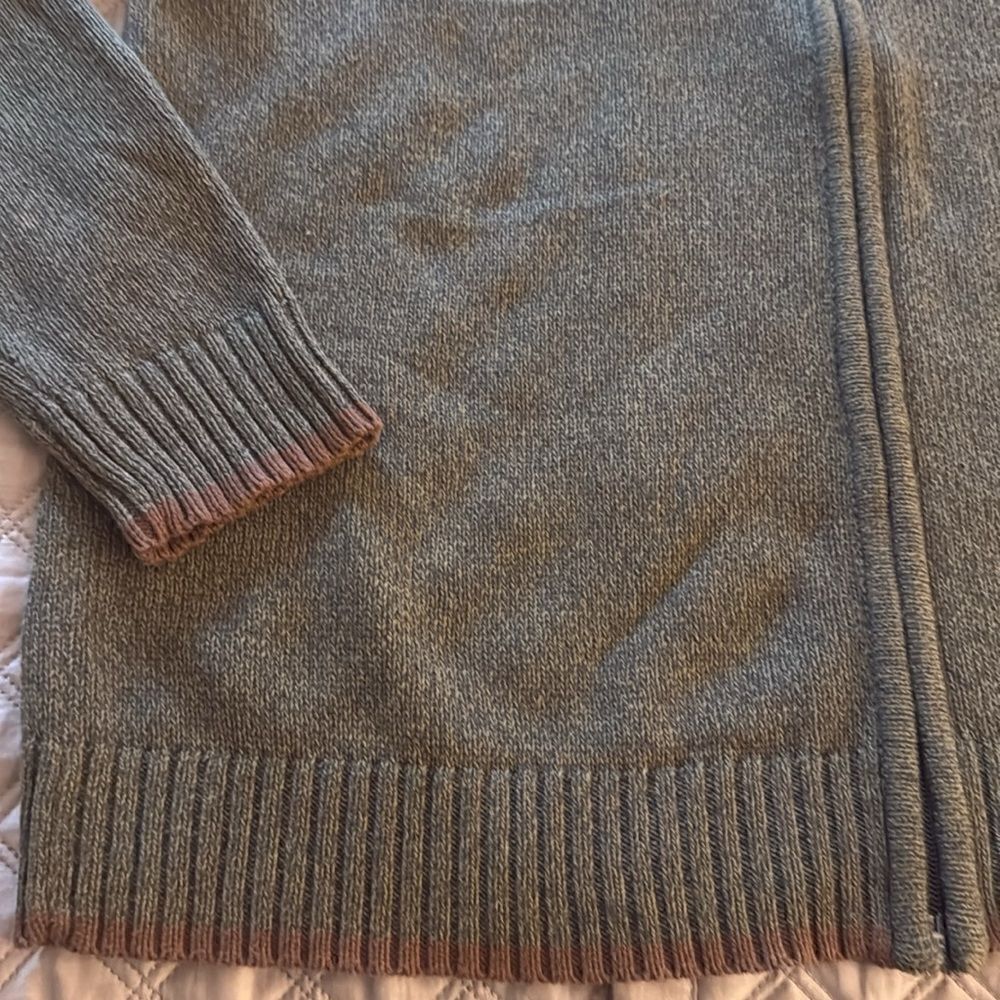 Columbia Sportswear Mens’ Cotton Full Zipper Pullover Sweater. Size Medium. - Picture 5 of 8